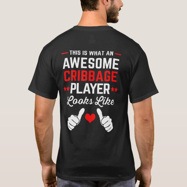 Camiseta Card Game Cribbage (Reverso)