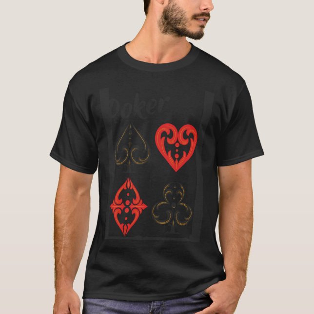 Camiseta Card Games  Poker Champ (Anverso)