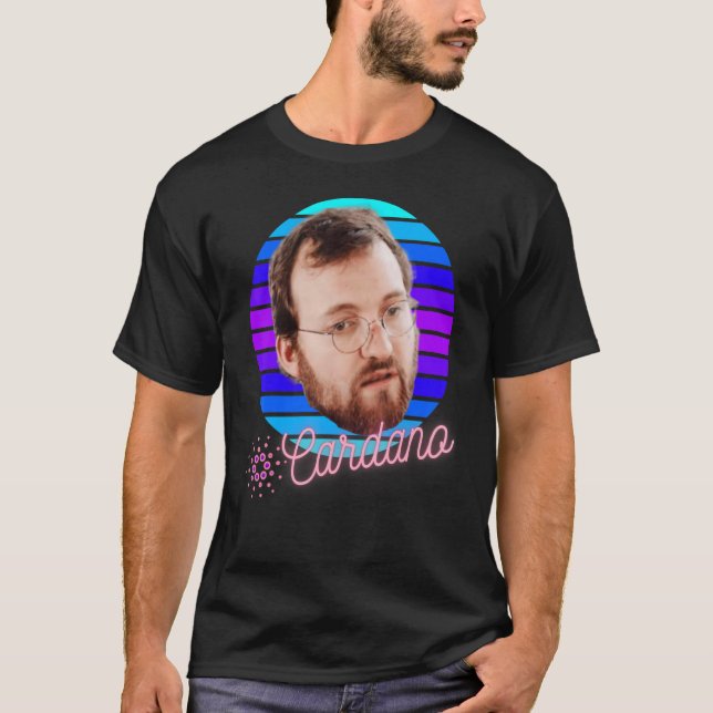 Camiseta Cardano Charles Hoskinson Blockchain Crypto Crypto (Anverso)