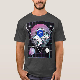 Camiseta Cardano Crypto Astronaut Outer Space 