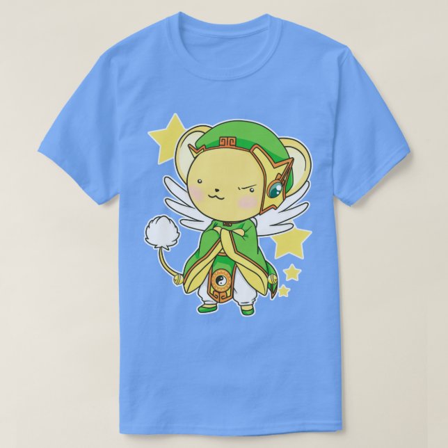 Camiseta cardcaptor sakura kero shaoran (Diseño del anverso)