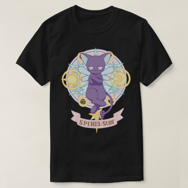 Camiseta cardcaptor sakura spinel sol magia círculo claro (Diseño del anverso)