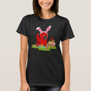 Camiseta Cardenal Bird Easter Huevo Hunt Bunny Cardinal Eas