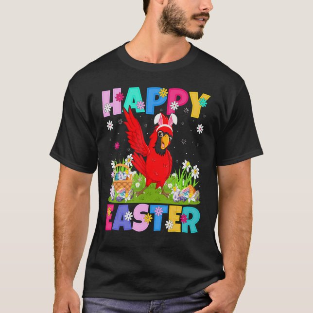 Camiseta Cardenal Bird Happy Easter Bundy Cardinal Easter S (Anverso)