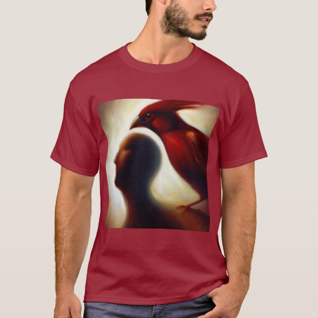 Camiseta Cardenal de animales espirituales 1 (Anverso)