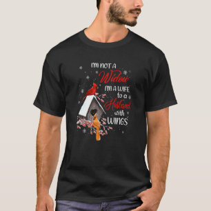 Camiseta Cardenal, no soy viuda, soy esposa de un marido