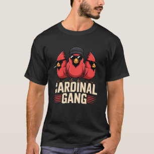 Camiseta Cardenal Norte Amante de la Observación de Aves Di
