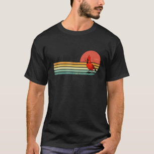 Camiseta Cardenal Norte Retro Ave Shirt Animal Bird Lov