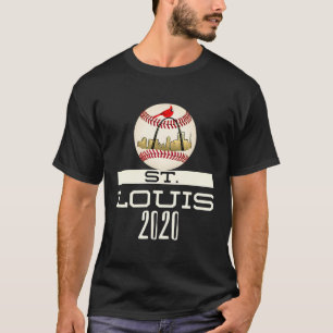 Camiseta Cardenal rojo de San Luis T 2020 Guay Baseball Sky
