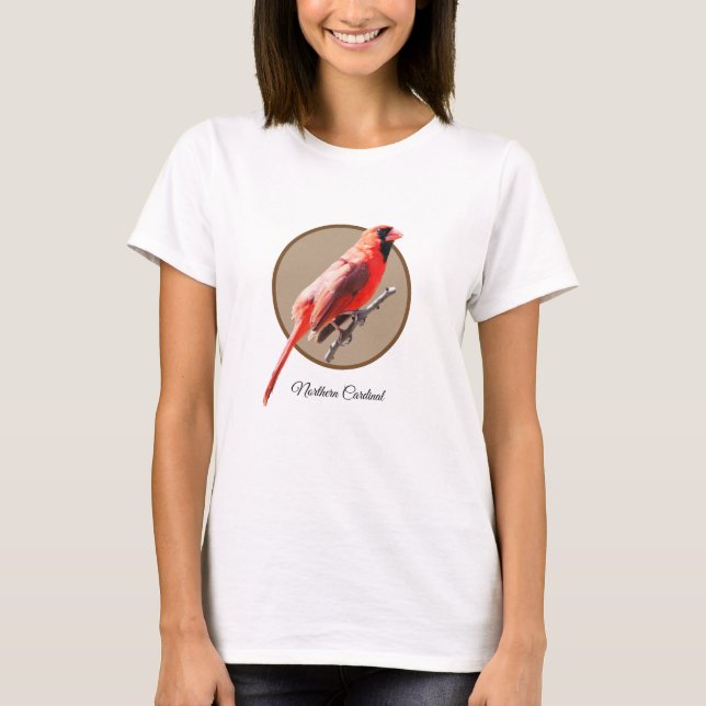 Camiseta Cardenal septentrional (Anverso)