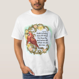 Camiseta Cardenales cristianos Faith T-Shirt