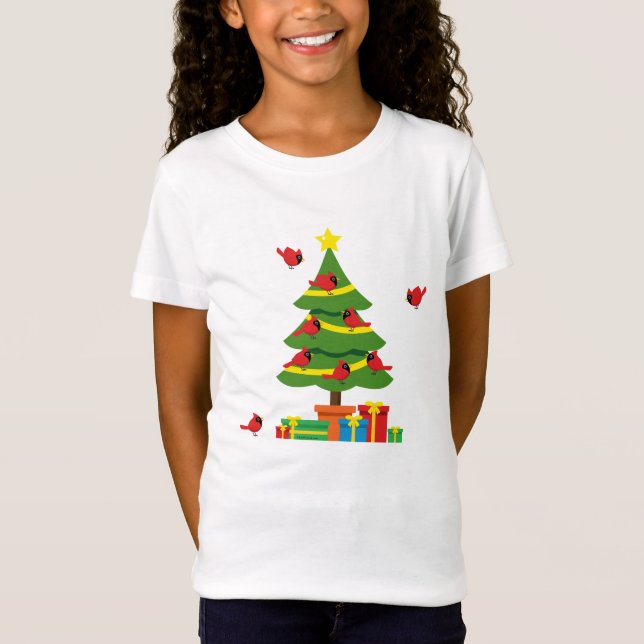 Camiseta Cardenales rojos - Navidades más gastados juntos (Anverso)