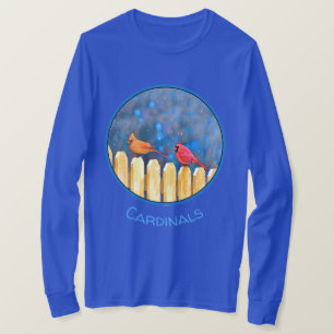 Camiseta Cardenales sobre la pintura de la cerca - Arte ori