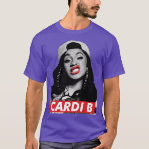 Camiseta Cardi B Rapera chica
