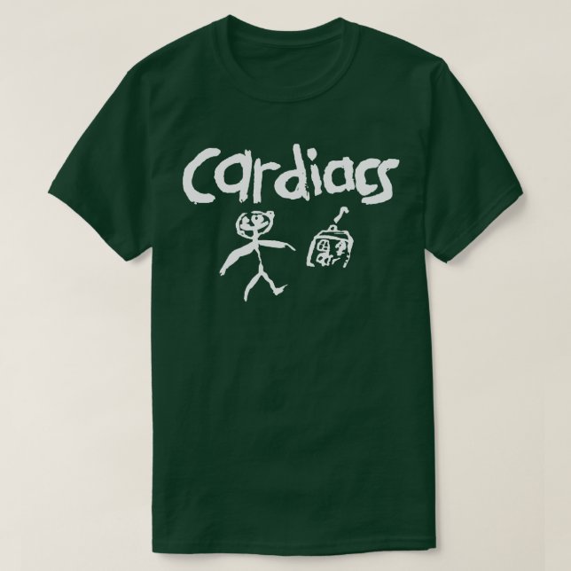 Camiseta CARDIACS TShirt (Diseño del anverso)