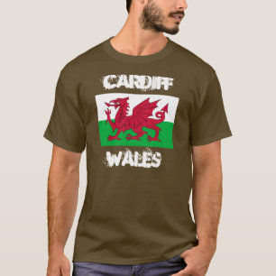 Camiseta Cardiff, capital de Gales (Caerdydd)