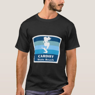 Camiseta Cardiff State Beach California Mermaid Vacation