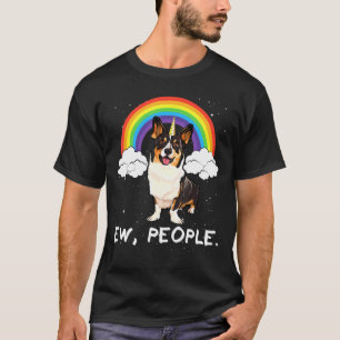 Camiseta Cardigan arcoiris Corgi Gales Unas Personas Perro 