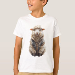 Camiseta Cardigan Elegante Cordero Niños