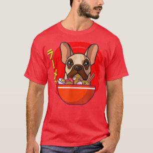 Camiseta Cardigan Galés Ramen Perro Kawaii Japonés Noo