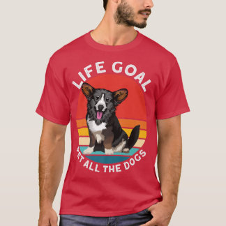 Camiseta Cardigan Welsh Corgi Accessories Life Goal Mascota