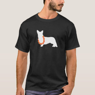 Camiseta Cardigan Welsh Corgi Aloha Perro Lei Hawaiano