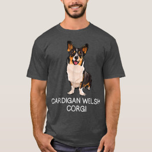 Camiseta Cardigan Welsh Corgi Loco Perro Perro 