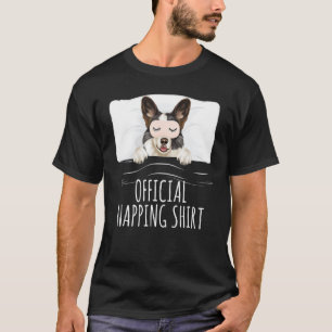 Camiseta Cardigan Welsh Corgi Máscara de sueño Ataque ofici