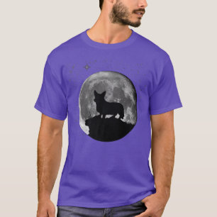 Camiseta Cardigan Welsh Corgi Moon 