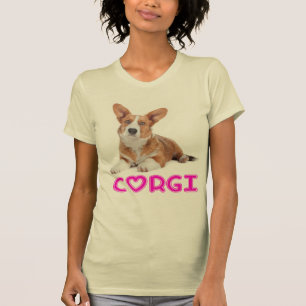 Camiseta Cardigan Welsh Corgi Perro Cachorro Pink Morado Am