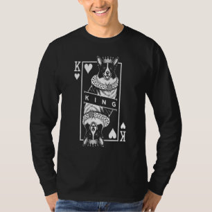 Camiseta Cardigan Welsh Corgi Rey De Corazones Perro Divert