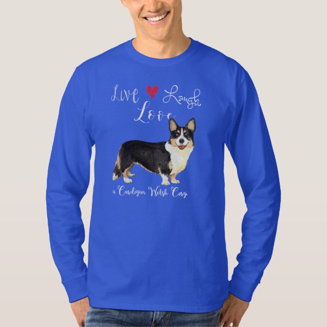 Camiseta Cardigan Welsh Corgi T-Shirt (Anverso)