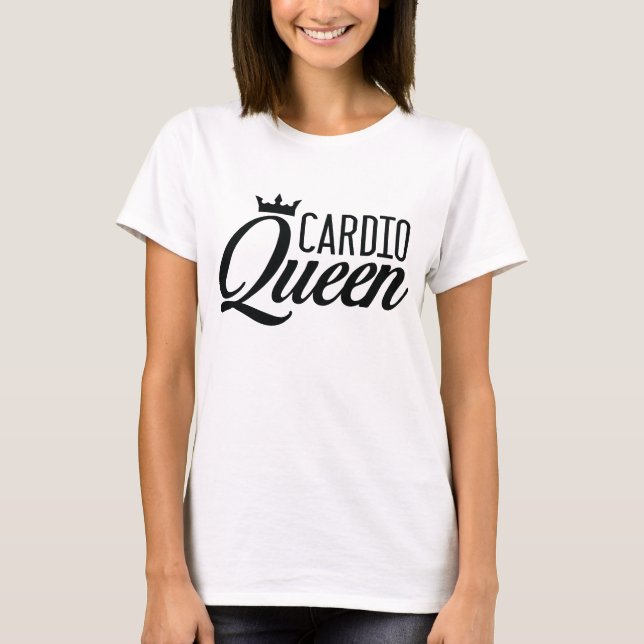 Camiseta cardiia de la reina (Anverso)