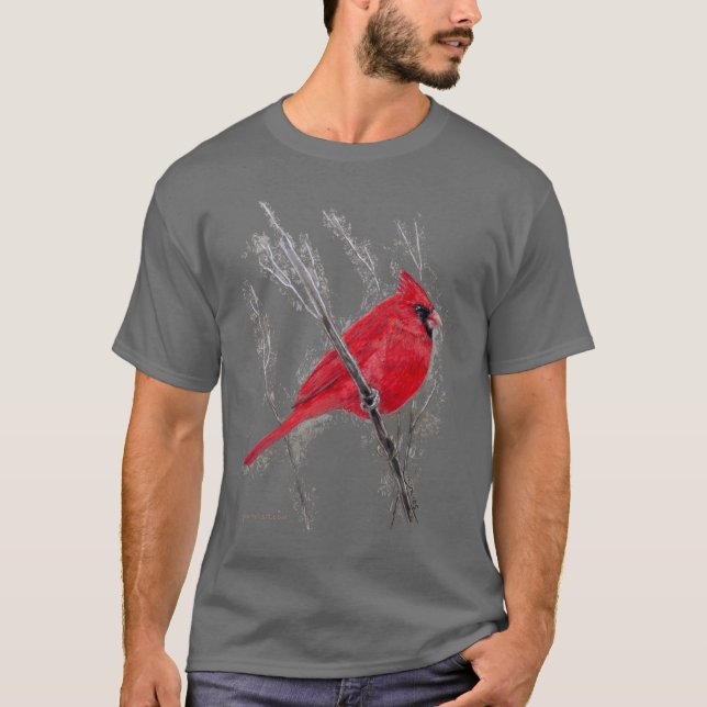 Camiseta cardinal (Anverso)
