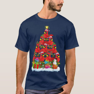 Camiseta Cardinal Bird Lover Xmas Festividad Cardenal Chris