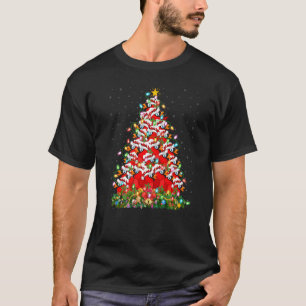 Camiseta Cardinal Bird Navidad Navidades de Santa Cardinal 