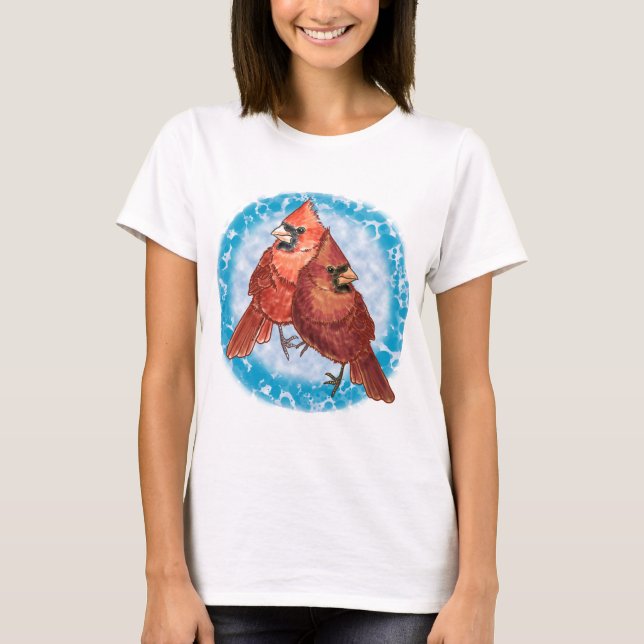 Camiseta Cardinal Couple (Anverso)