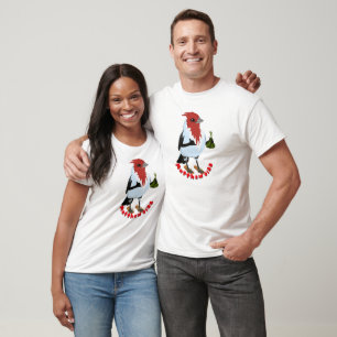Camiseta CARDINAL DE COPETE ROJO DE HAWÁI—versículo de la B