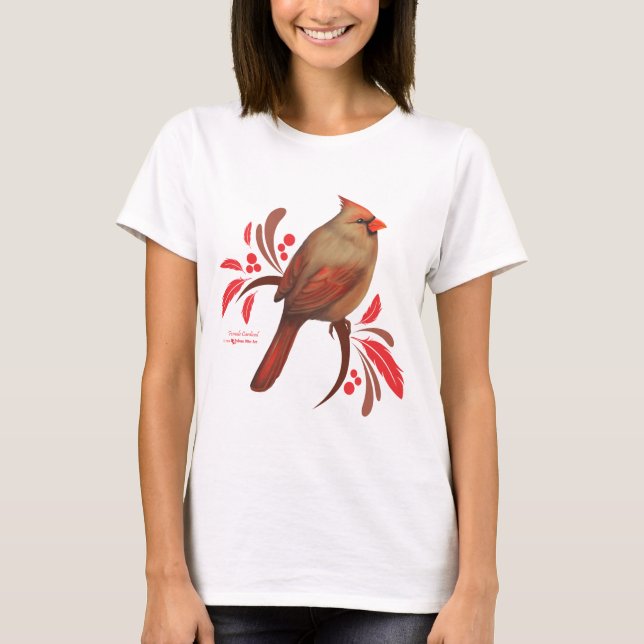Camiseta Cardinal-mujer (Anverso)