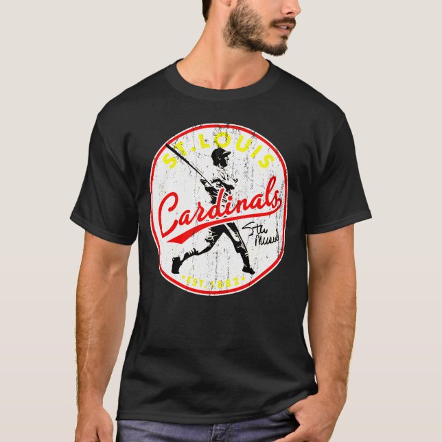 Camiseta Cardinales de St. Louis Stan Musial (Anverso)