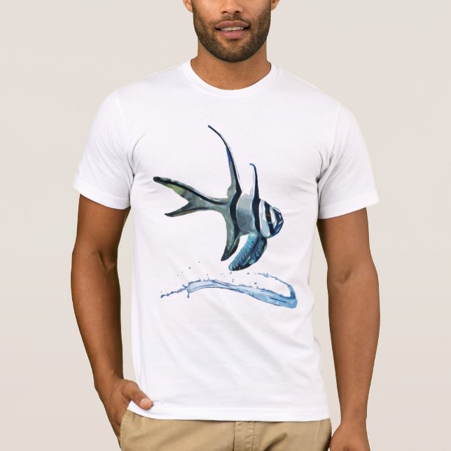 Camiseta Cardinalfish estilizado de Banggaii (Anverso)