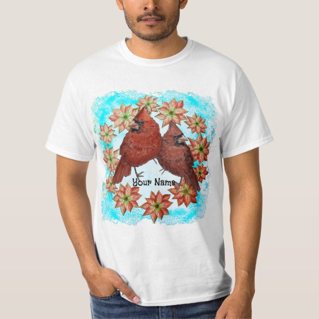 Camiseta Cardinals Poinsettias (Anverso)