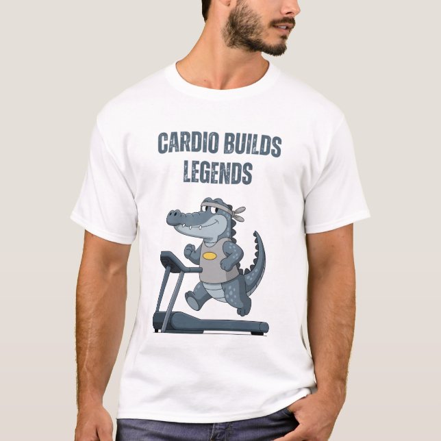 Camiseta Cardio Builds Legends (Anverso)
