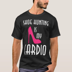 Camiseta Cardio de caza de zapatos de compras