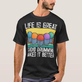 Camiseta Cardio Drumming Retro Vintage Gym Fitness Clase Wo