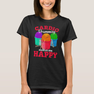 Camiseta Cardio Drumming Squad entrenamiento Gym Fitness Cl