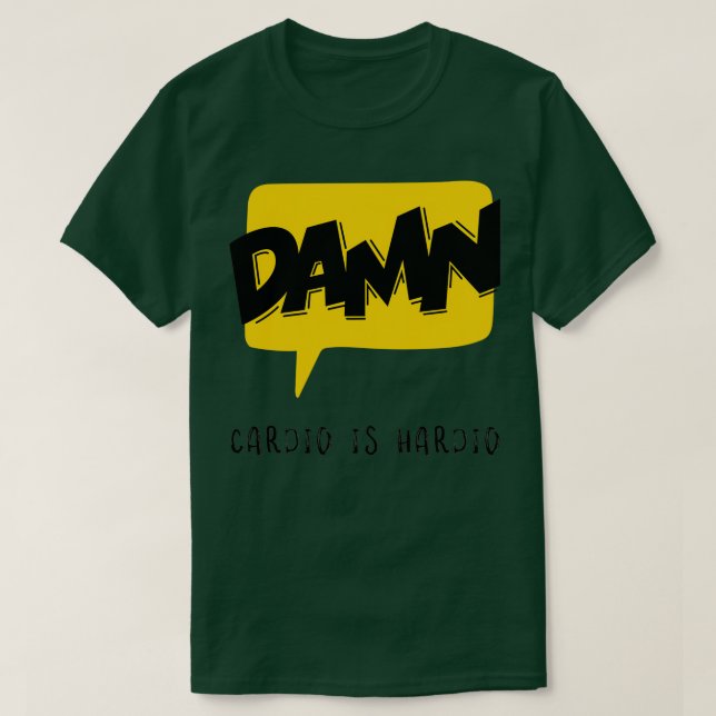 Camiseta Cardio es hardio 1 (Diseño del anverso)