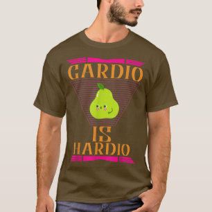 Camiseta Cardio es Hardio, ejercicio Gimnasio Gracioso Humo