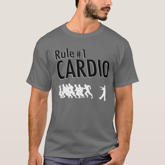 Camiseta Cardio zombie (Anverso)