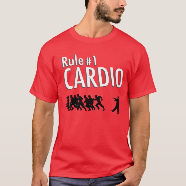Camiseta Cardio zombie (Anverso)